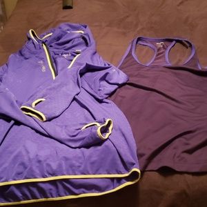 Jacket tank top set